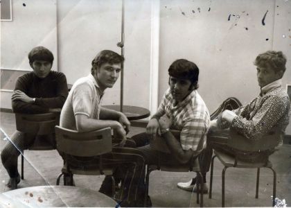 Sam, Wayne, Frank and Bill. Krescendos 1969.